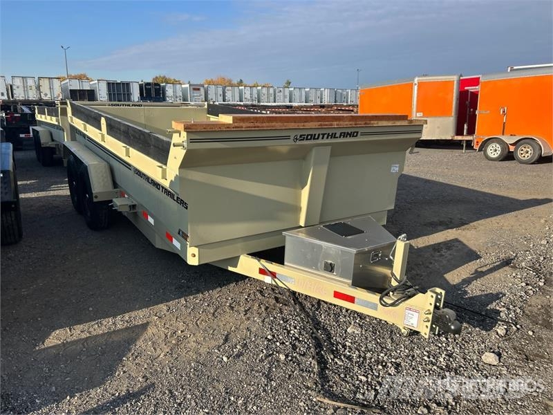 Southland SL714-14K 14 ft T/A Dump Utility Trailer Самоскиди