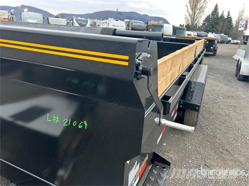  Southland SL714-16K 14 ft T/A Dump Utility Trailer Самоскиди