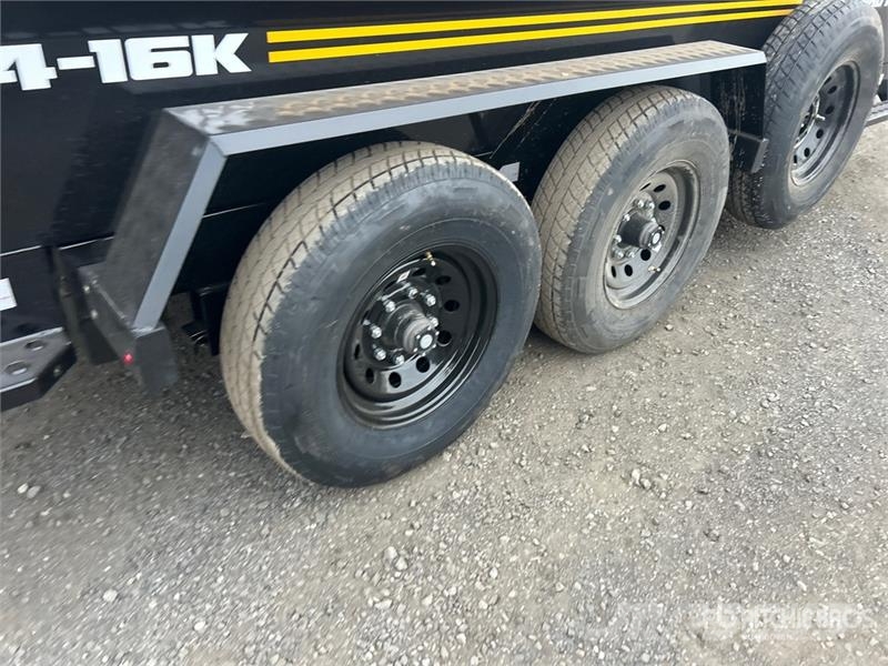  Southland SL714-16K 14 ft T/A Dump Utility Trailer Самоскиди