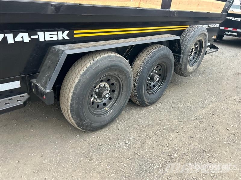  Southland SL714-16K 14 ft T/A Dump Utility Trailer Самоскиди