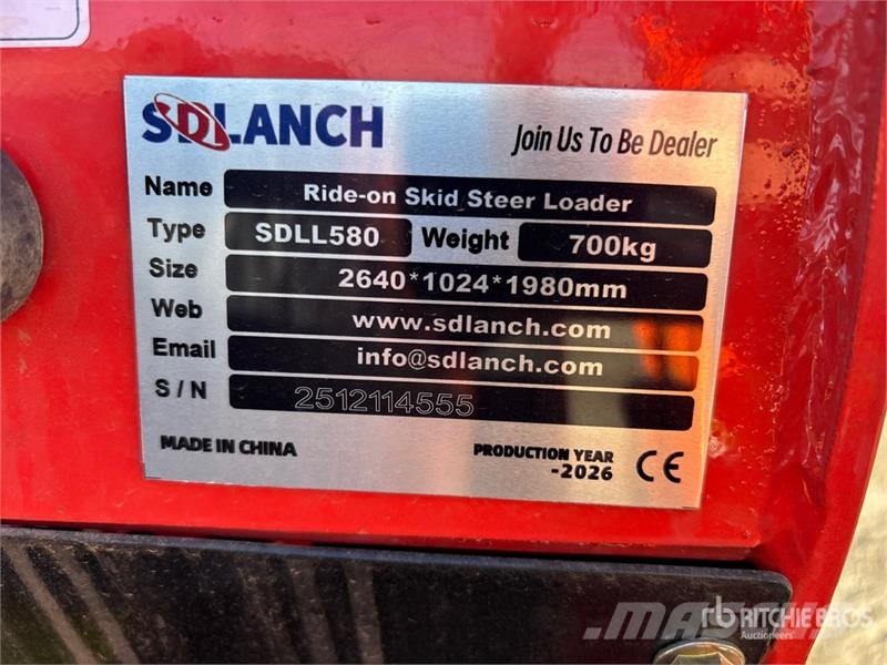 SSL580 Mini Compact Track Loader (Unused) Kompaktlader