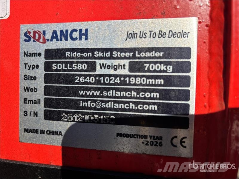 SSL580 Mini Compact Track Loader (Unused) Kompaktlader