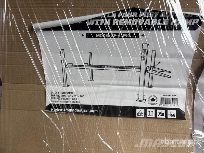 StanForge ALF90 Four Post Vehicle Lift (Unused) Construction - Others