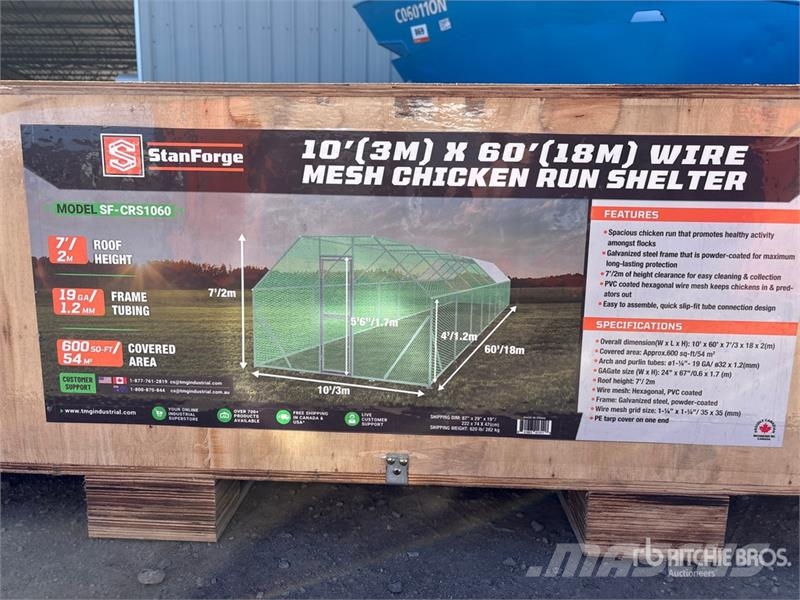 StanForge CRS1060 60 ft x 10 ft Wire Mesh Chicken Інші причепи