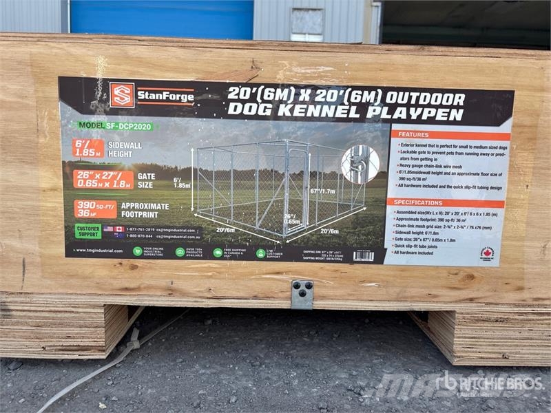 StanForge DCP2020 20 ft x 20 ft Dog Cage Playpen ( Altri rimorchi