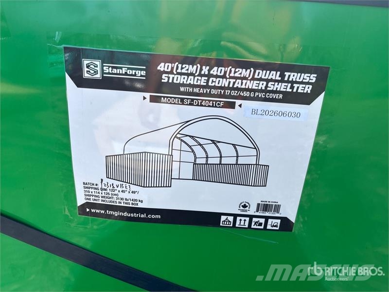 StanForge DT4041CF 40 ft x 40 ft Dual Truss Contai Строителство - Други