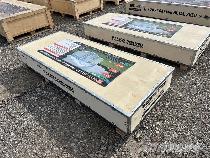  StanForge GH810 8 ft x 10 ft Aluminum Twin Wall Gr مكونات أخرى