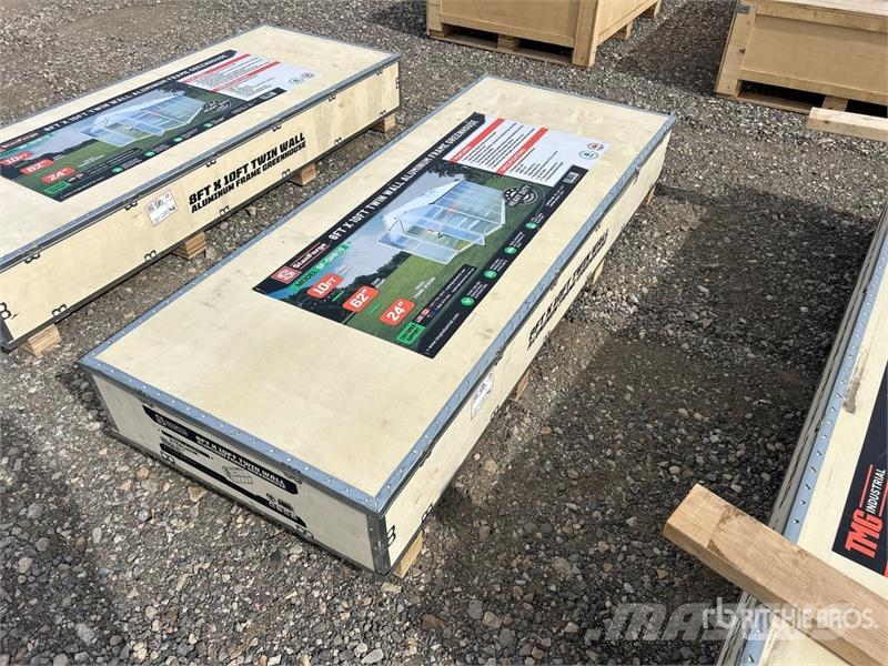  StanForge GH810 8 ft x 10 ft Aluminum Twin Wall Gr مكونات أخرى