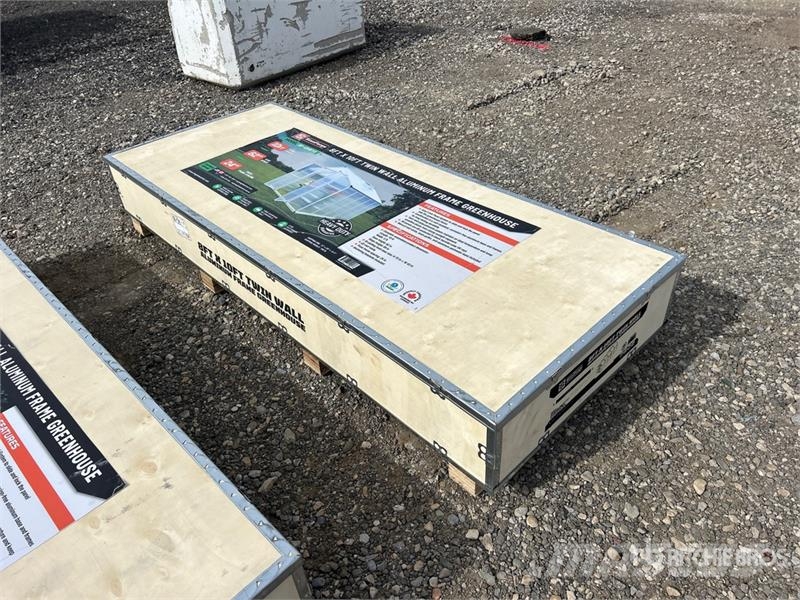  StanForge GH810 8 ft x 10 ft Aluminum Twin Wall Gr مكونات أخرى