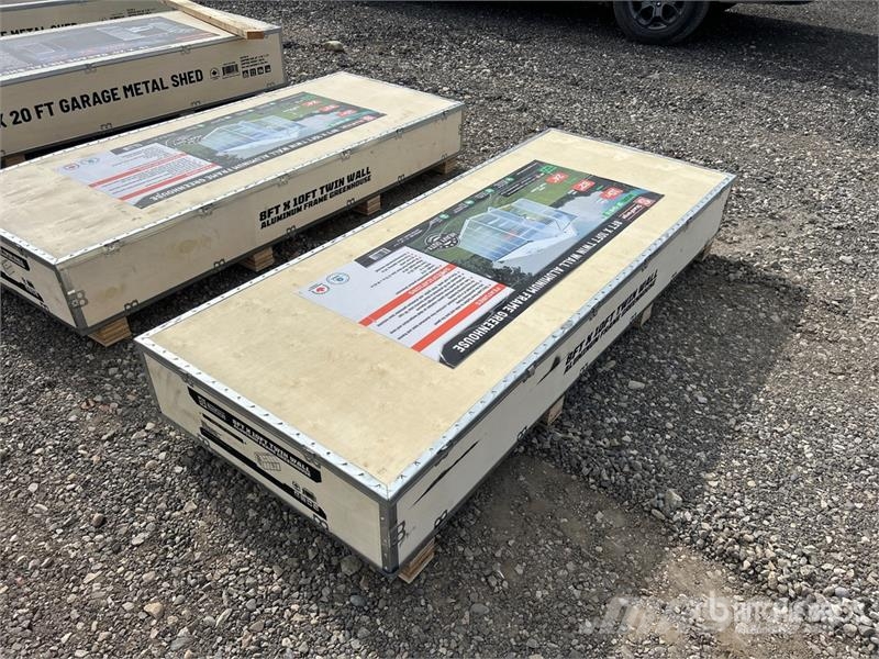  StanForge GH810 8 ft x 10 ft Aluminum Twin Wall Gr مكونات أخرى