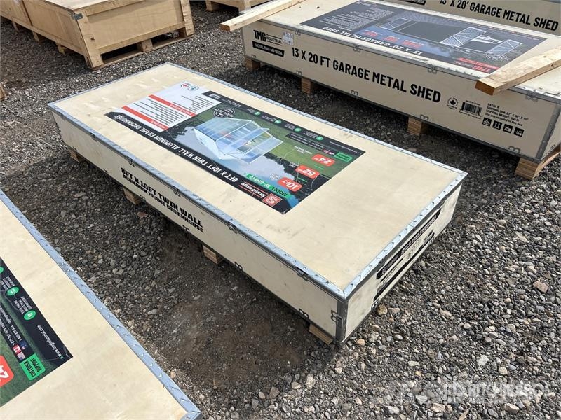  StanForge GH810 8 ft x 10 ft Aluminum Twin Wall Gr مكونات أخرى