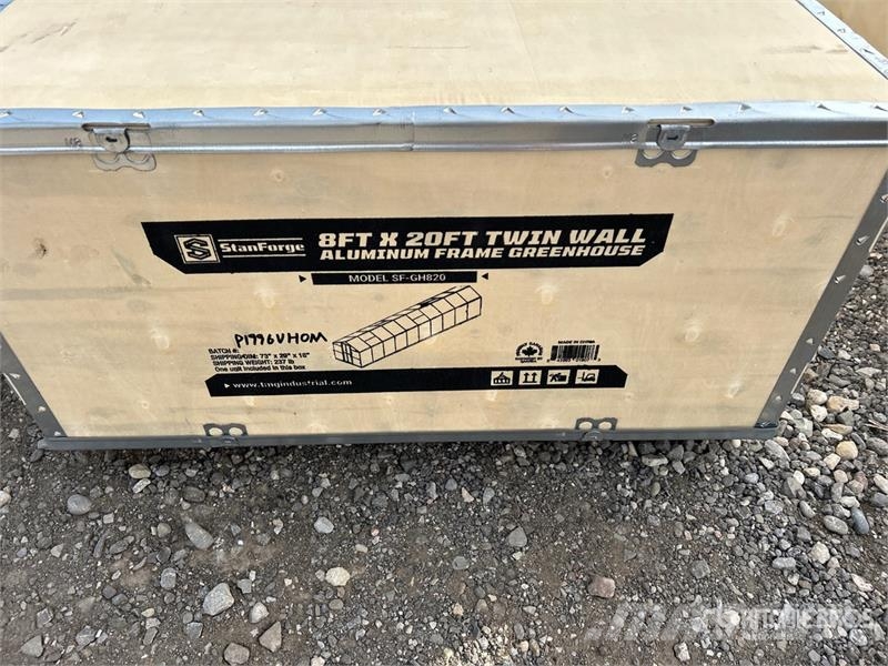 StanForge GH820 8 ft x 20 ft Aluminum Twin Wall Gr مكونات أخرى