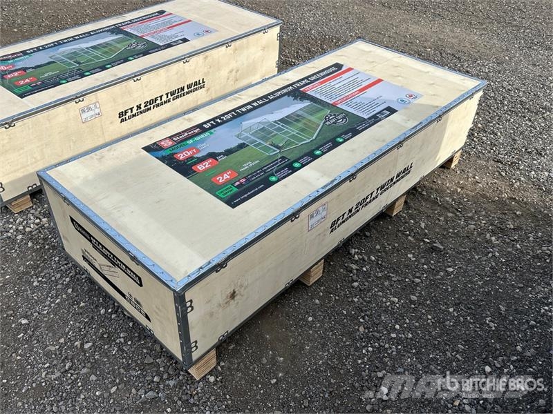  StanForge GH820 8 ft x 20 ft Aluminum Twin Wall Gr Ostale komponente za građevinarstvo