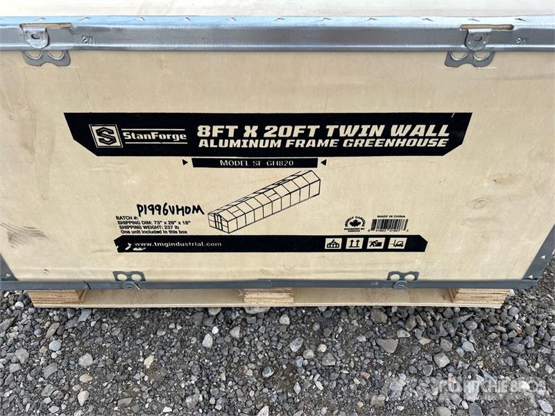  StanForge GH820 8 ft x 20 ft Aluminum Twin Wall Gr Ostale komponente za građevinarstvo