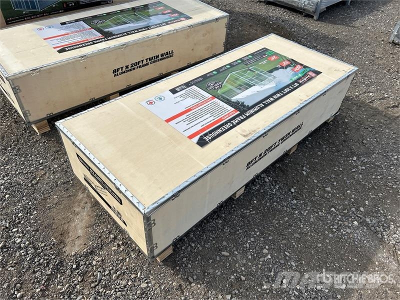 StanForge GH820 Aluminum Twin Wall Greenhouse (Unu Citas sastāvdaļas