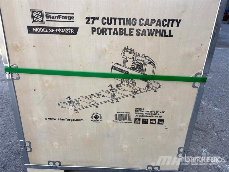 StanForge PSM27R 27 in Portable Sawmill (Unused) Pilane