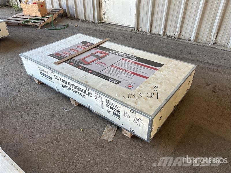 StanForge SP50 50 Ton Shop Press (Unused) Andre komponenter