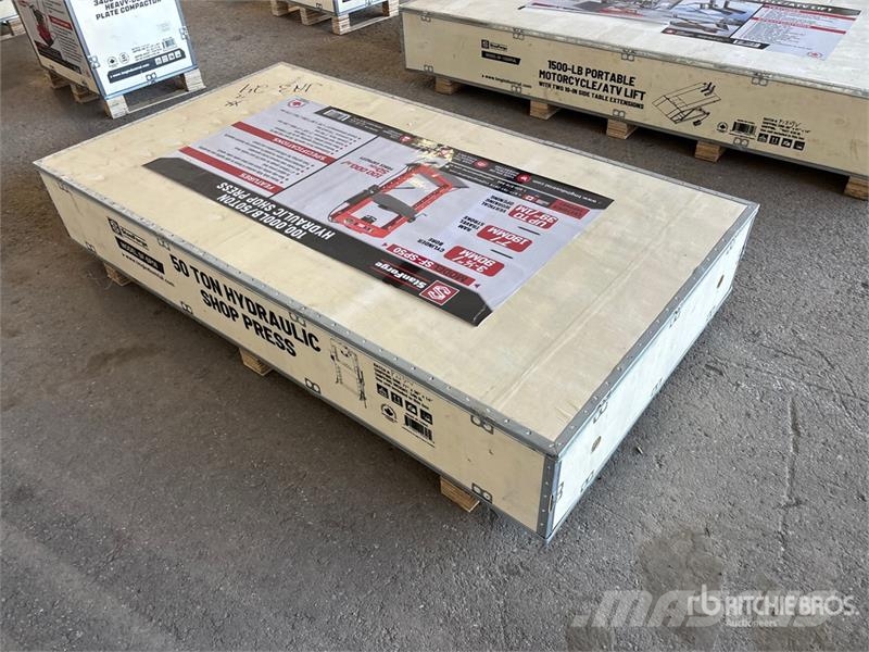 StanForge SP50 50 Ton Shop Press (Unused) Andre komponenter