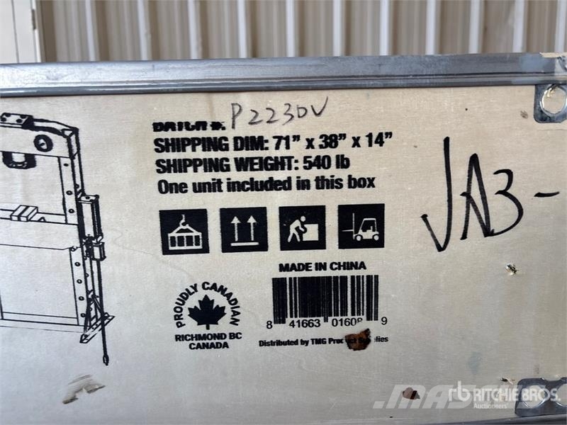 StanForge SP50 50 Ton Shop Press (Unused) Andre komponenter