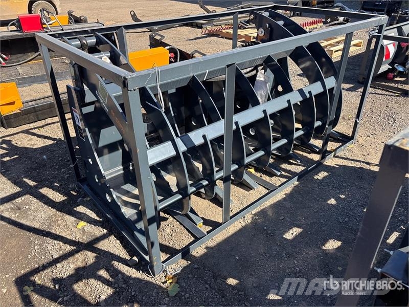 StanForge SRR75 72 in Root Rake Skid Steer Grapple Pinzas