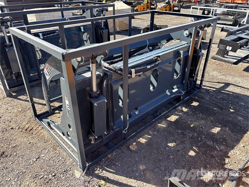 StanForge SRR75 72 in Root Rake Skid Steer Grapple Pinzas