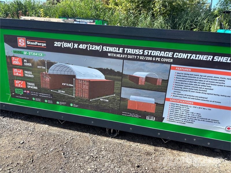  StanForge ST2041CE 20 ft x 40 ft Single Truss Cont Строителство - Други