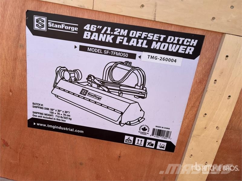  StanForge TFMO50 50 in Offset 3-Point Hitch Flail  جزازات
