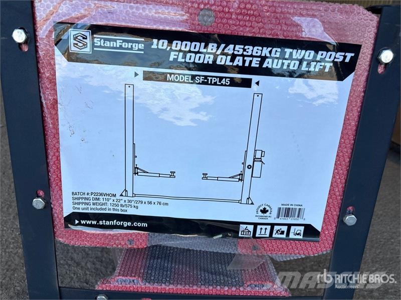 StanForge TPL45 2 Post 10000 lb Vehicle Lift (Unus Costruzioni - Altro