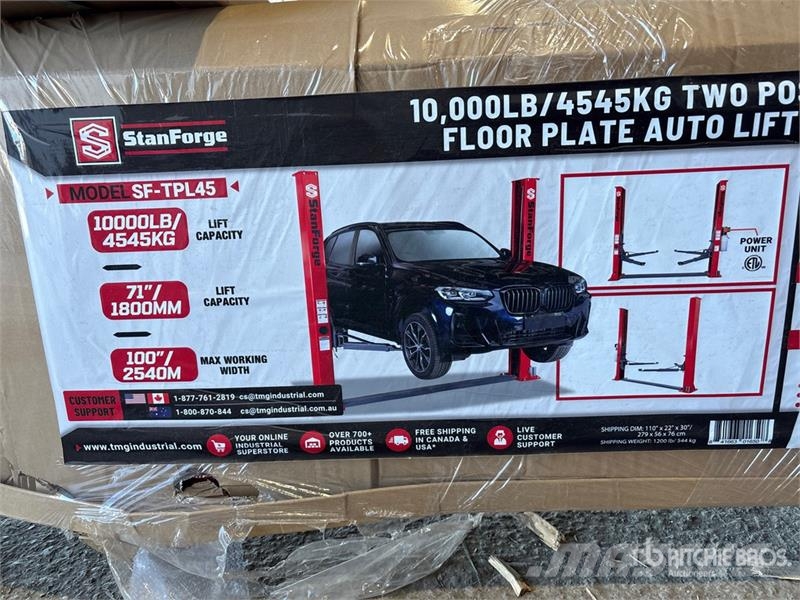 StanForge TPL45 2 Post 10000 lb Vehicle Lift (Unus Costruzioni - Altro