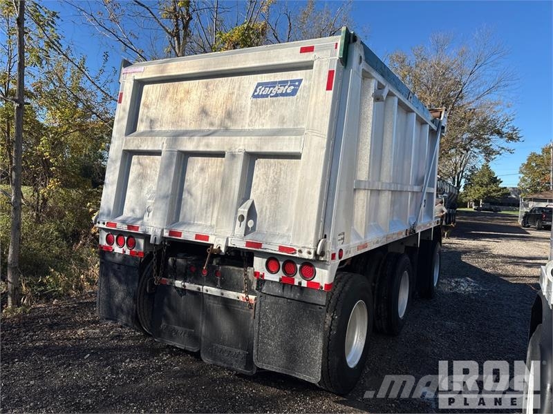Stargate 17 ft Tri/A Pup Dump Trailer Remorque benne