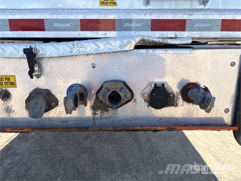  Stargate 32 ft Tri/A Aluminum End Dump Trailer Tipphengere