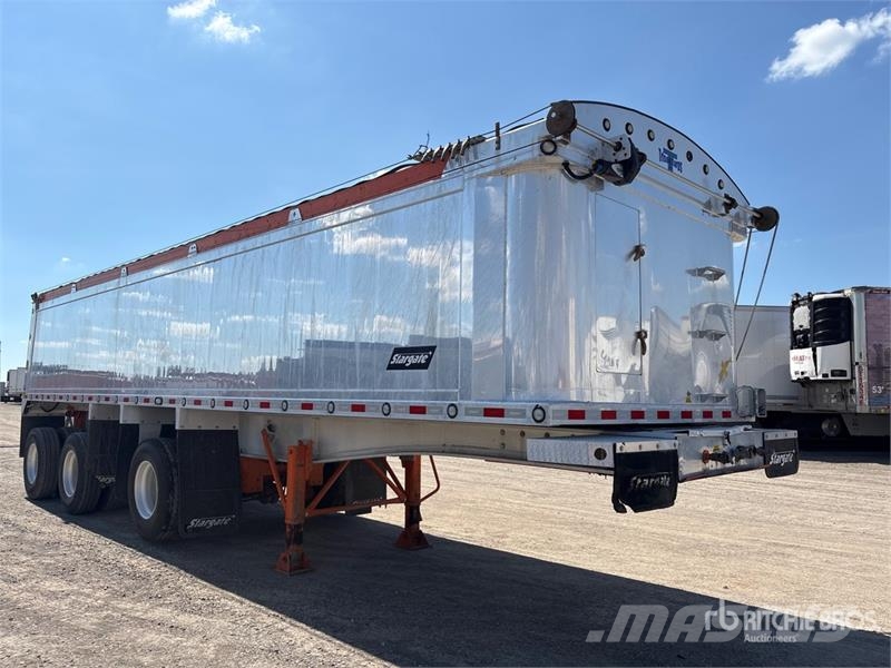  Stargate 32 ft Tri/A Aluminum End Dump Trailer Tipphengere