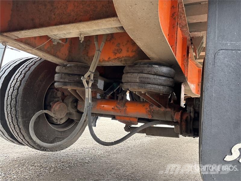 Stargate 44 ft Quad/A Aluminum End Dump Trailer Bañera