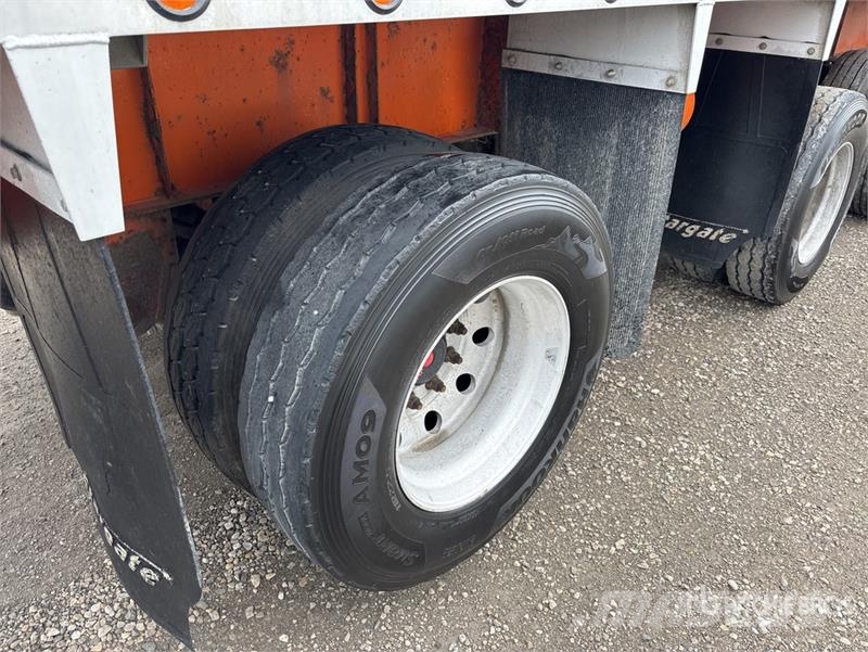 Stargate 44 ft Quad/A Aluminum End Dump Trailer Bañera
