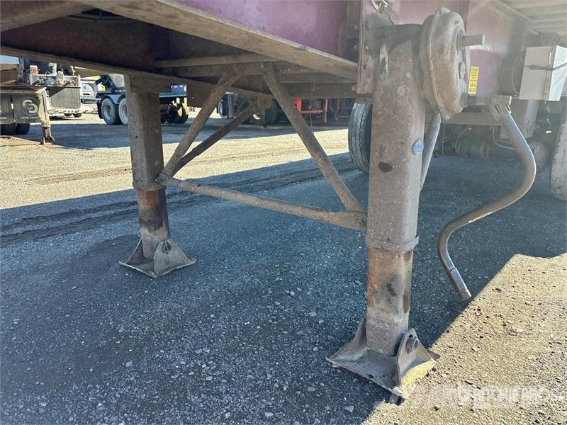 Stargate 44 ft Quad/A Aluminum End Dump Trailer Самоскиди