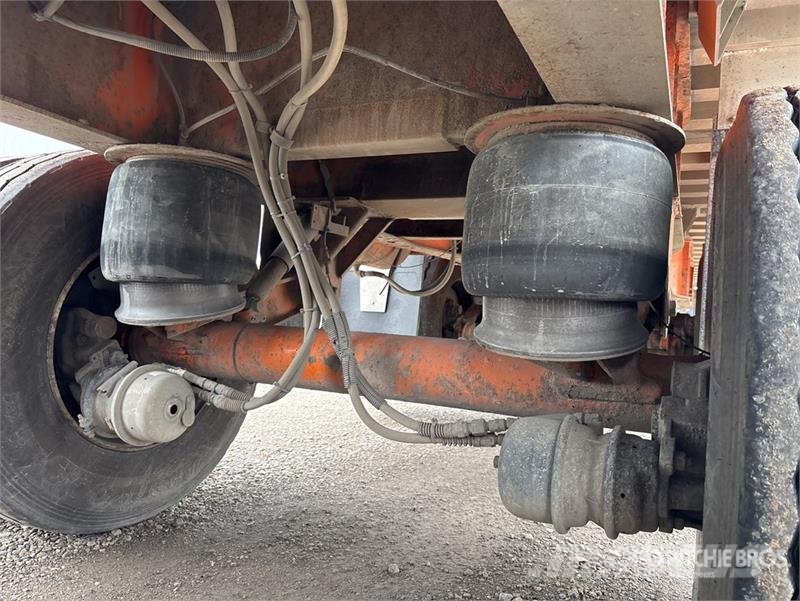 Stargate 44 ft Quad/A Aluminum End Dump Trailer Bañera