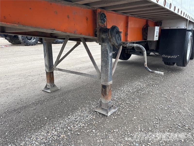 Stargate 44 ft Quad/A Aluminum End Dump Trailer Bañera