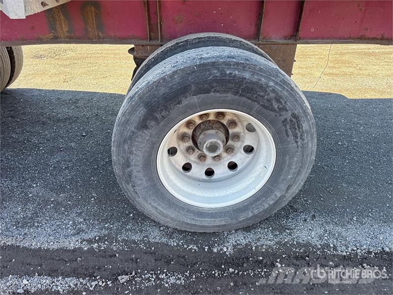 Stargate 44 ft Quad/A Aluminum End Dump Trailer Самоскиди