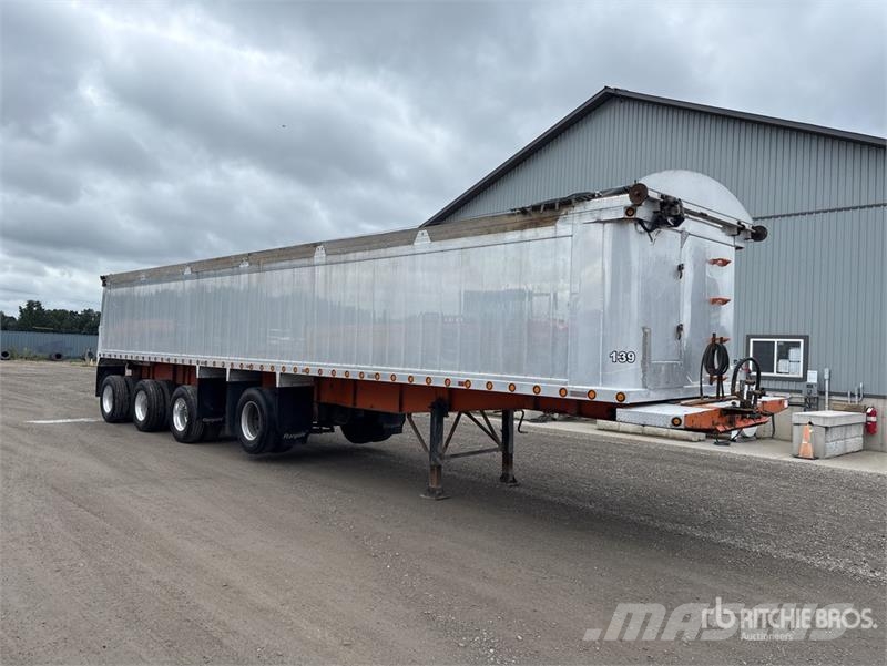 Stargate 44 ft Quad/A Aluminum End Dump Trailer Bañera