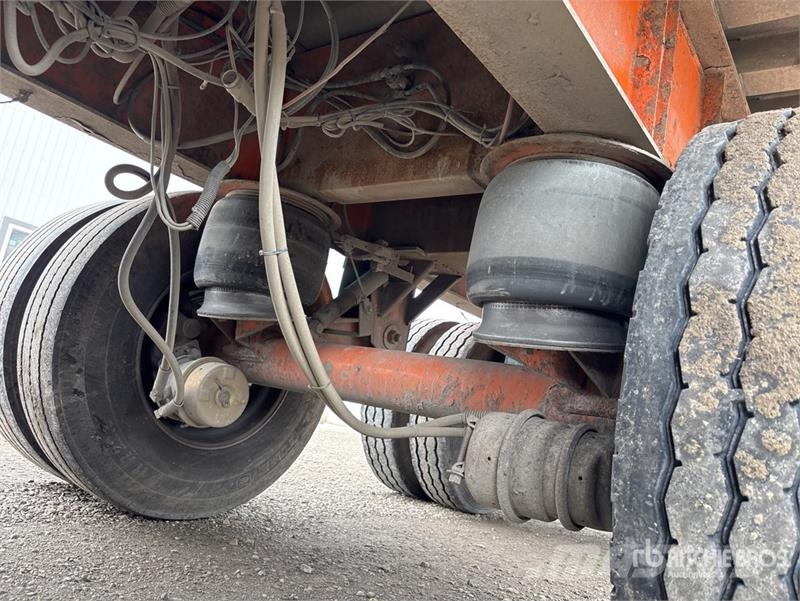 Stargate 44 ft Quad/A Aluminum End Dump Trailer Bañera