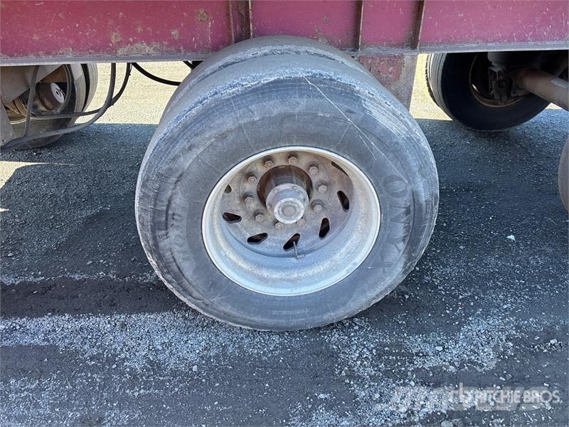 Stargate 44 ft Quad/A Aluminum End Dump Trailer Самоскиди