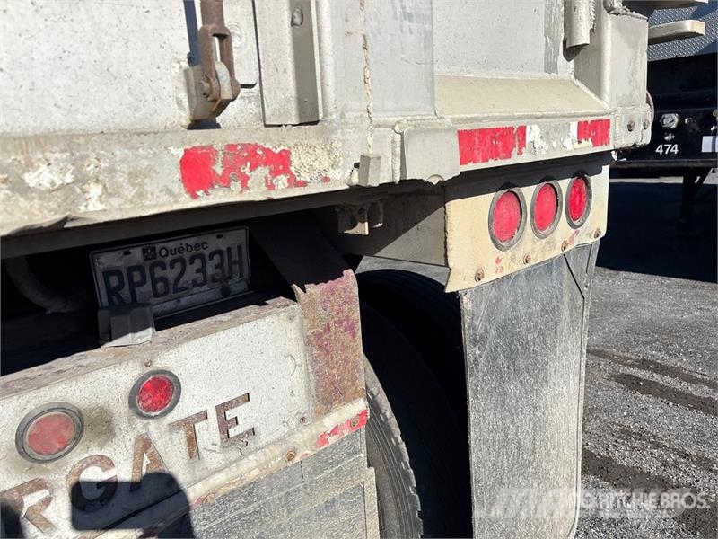 Stargate 44 ft Quad/A Aluminum End Dump Trailer Самоскиди
