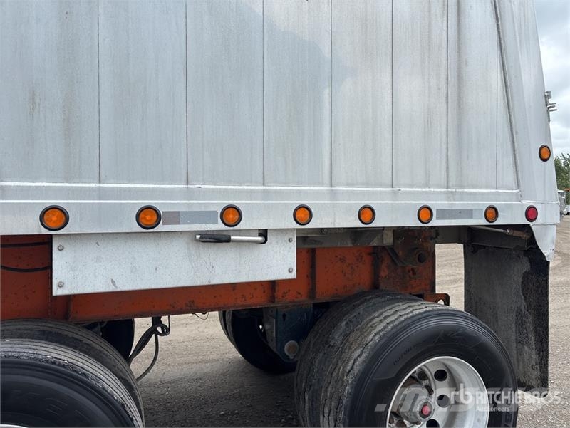 Stargate 44 ft Quad/A Aluminum End Dump Trailer Bañera