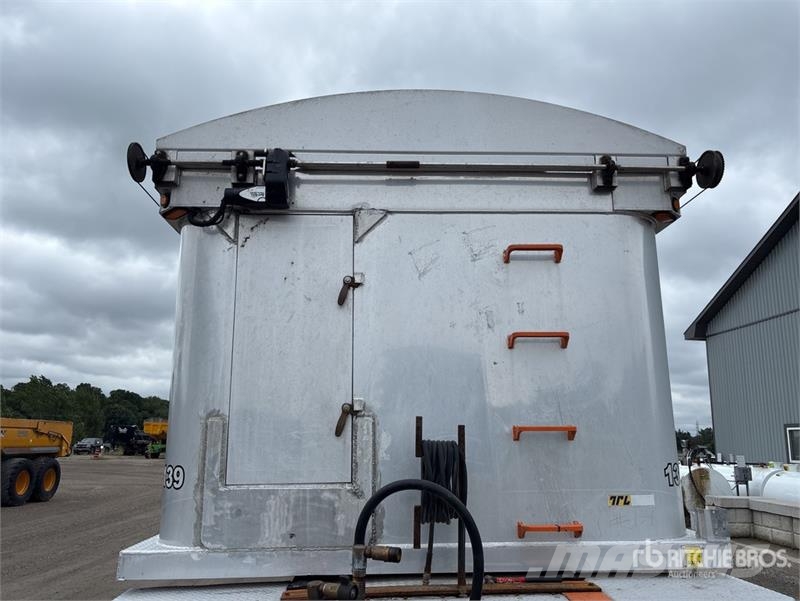 Stargate 44 ft Quad/A Aluminum End Dump Trailer Bañera