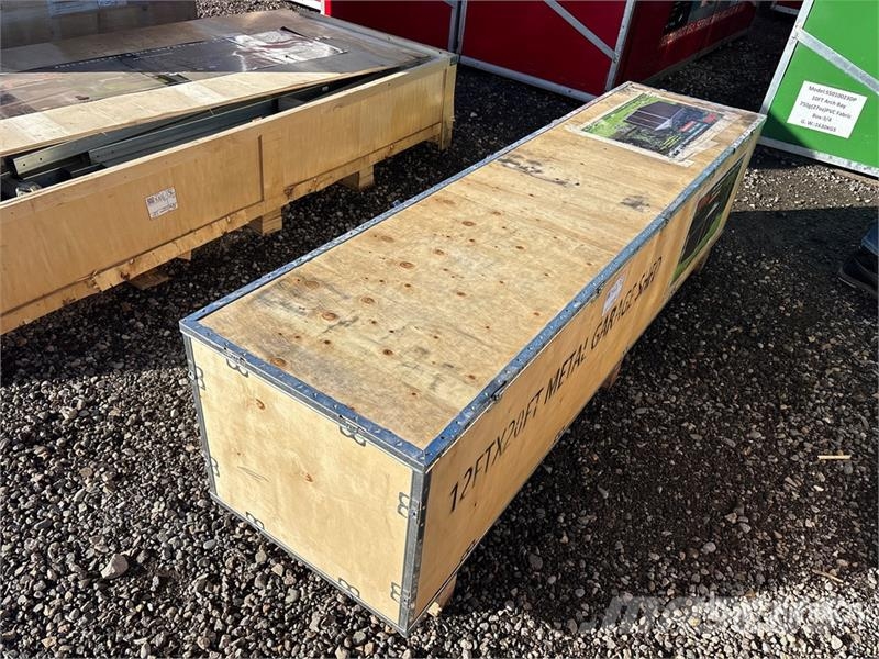  STARVOX CP1220W Metal Garage Shed (Unused) Steel frame buildings