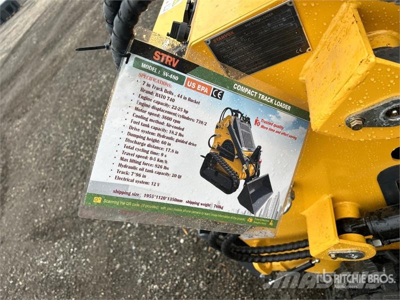  STARVOX SV-480 Mini Compact Track Loader (Unused) Kompaktlader