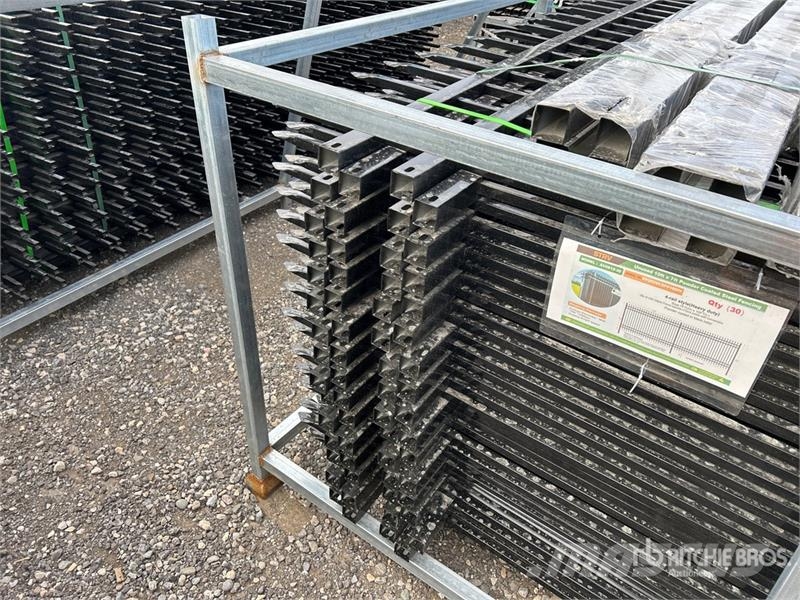STARVOX SV0810-30 10 ft x 7 ft Powder Coated Fenci Fencing equipment