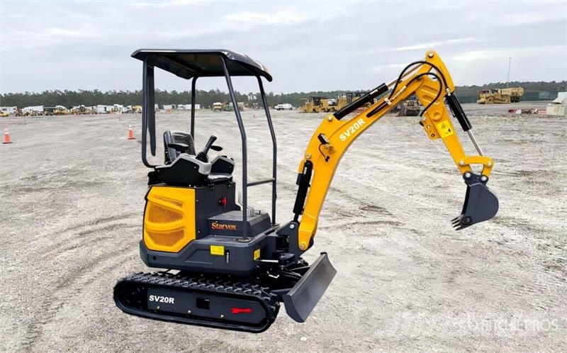  STARVOX SV20R Mini Excavator (Unused) Mini Escavadoras <7t
