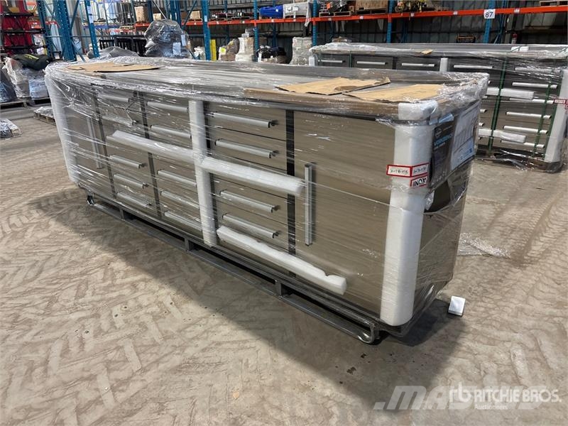  Steelman 10 ft 18-Drawer Stainless Workbench Otros componentes
