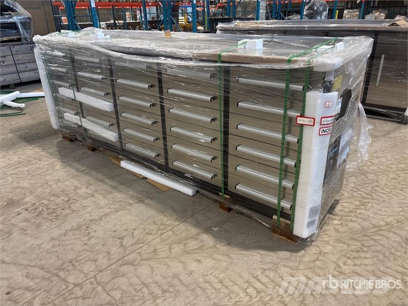  Steelman 10 ft 30-Drawer Stainless Workbench Otros componentes